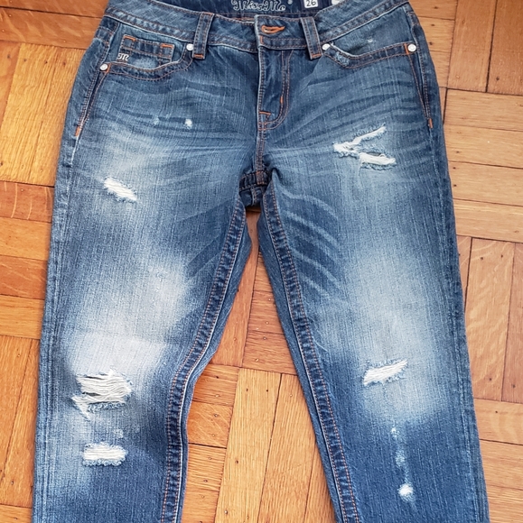 NEW W TAGS, MISS ME BOYFRIEND JEANS SIZE 26 - Picture 2 of 6